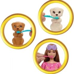 Barbie Puppy Pyjamas Party Playset