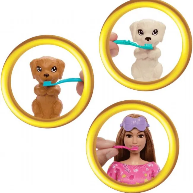 Barbie Puppy Pyjamas Party Playset