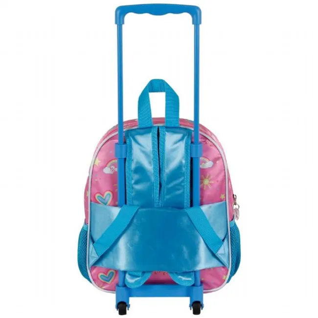 Barbie Rainbow 3D Rygsæk m/hjul, Pink