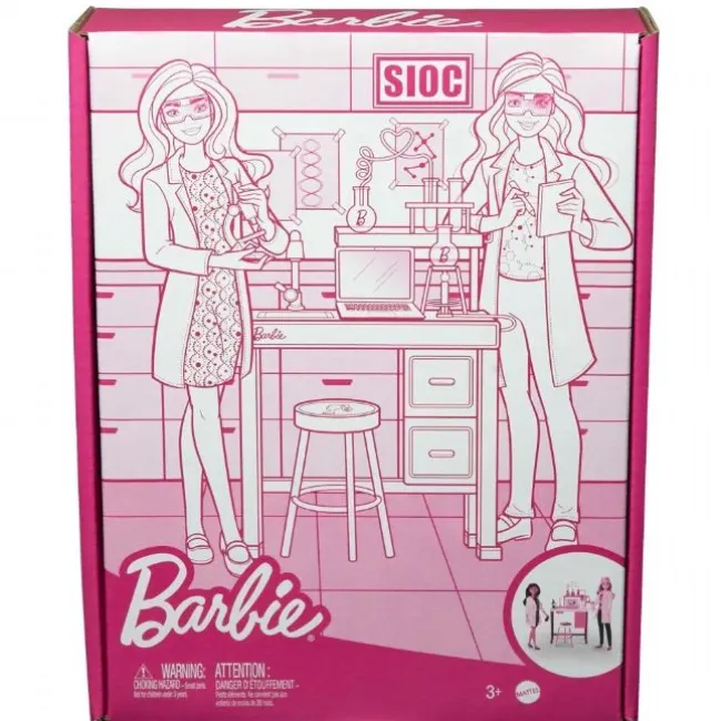 Barbie Science Lab Playset med Dukker