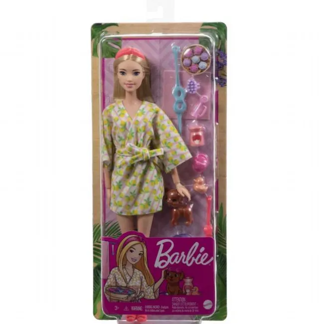 Barbie Self-Care Spa Day Dukke