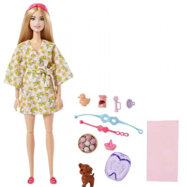 Barbie Self-Care Spa Day Dukke