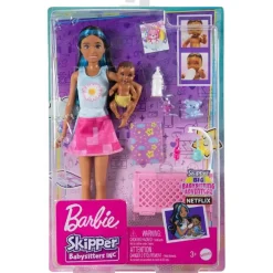 Barbie Skipper Babysitter Crib Playset