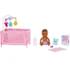 Barbie Skipper Babysitter Crib Playset