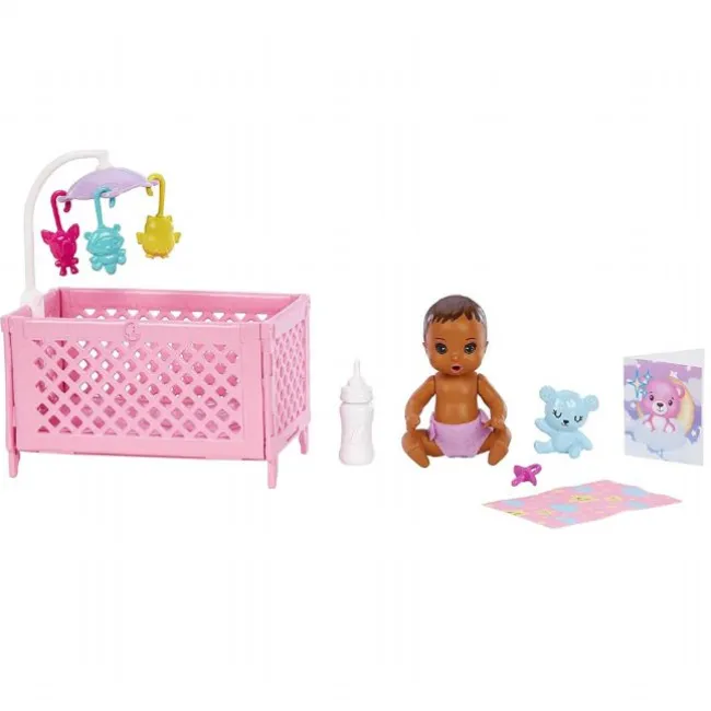 Barbie Skipper Babysitter Crib Playset