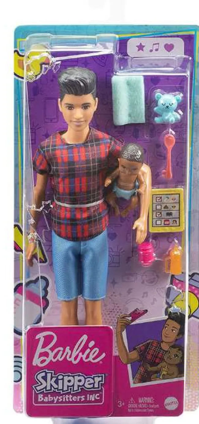 Barbie Skipper Babysitter m. tilbehør