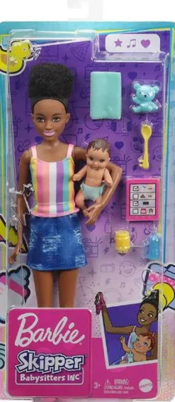 Barbie Skipper Babysitter m. tilbehør