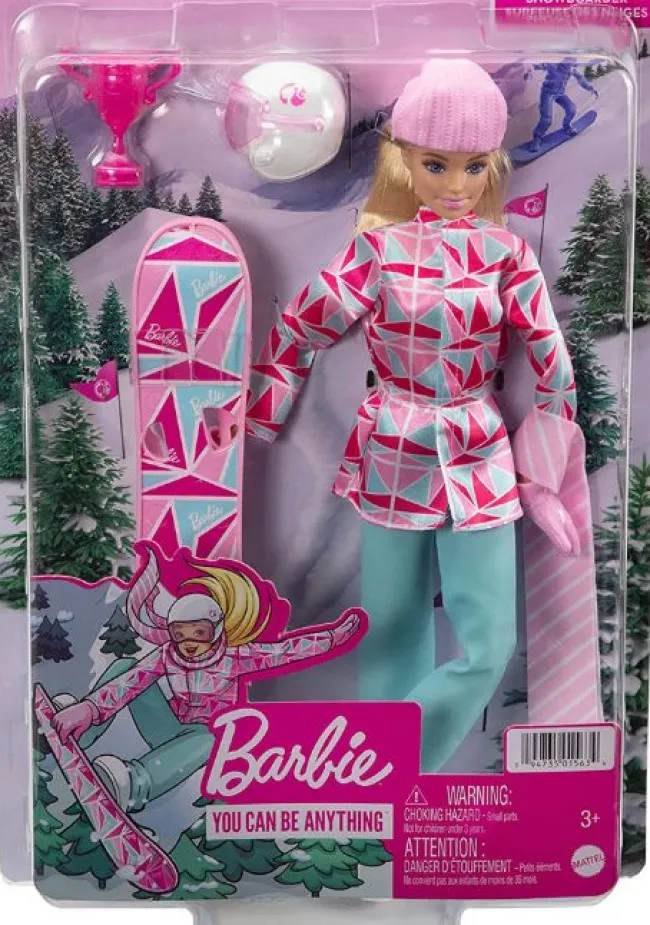 Barbie Snowboarder Dukke