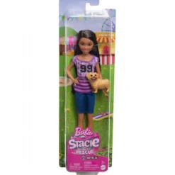 Barbie Stacie Ligaya Dukke med Hund