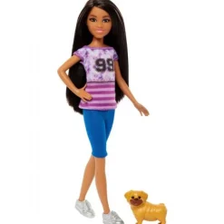 Barbie Stacie Ligaya Dukke med Hund