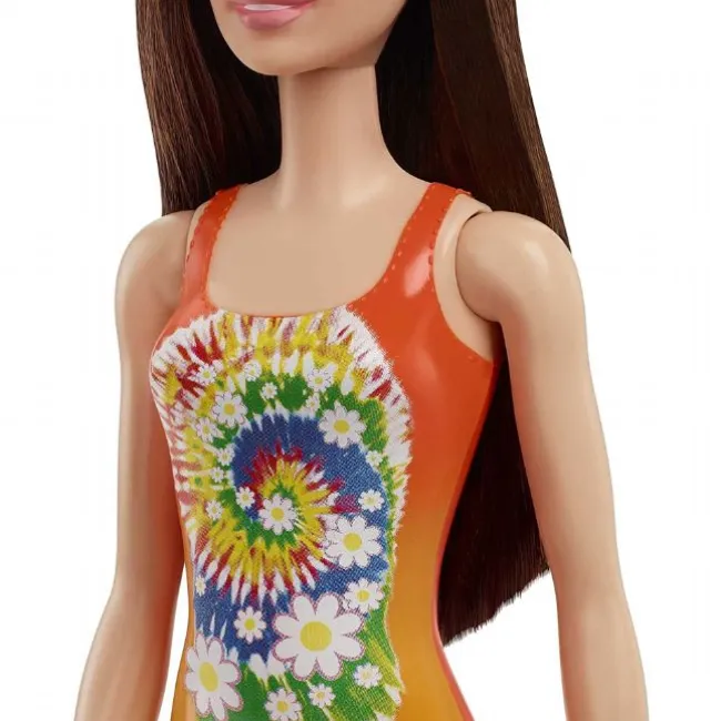 Barbie Swimsuits Orange Dukke