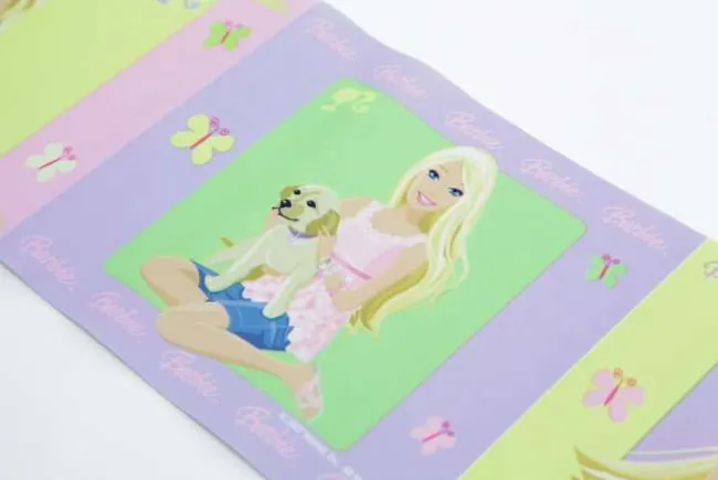 Barbie tapetborter 10,6 cm