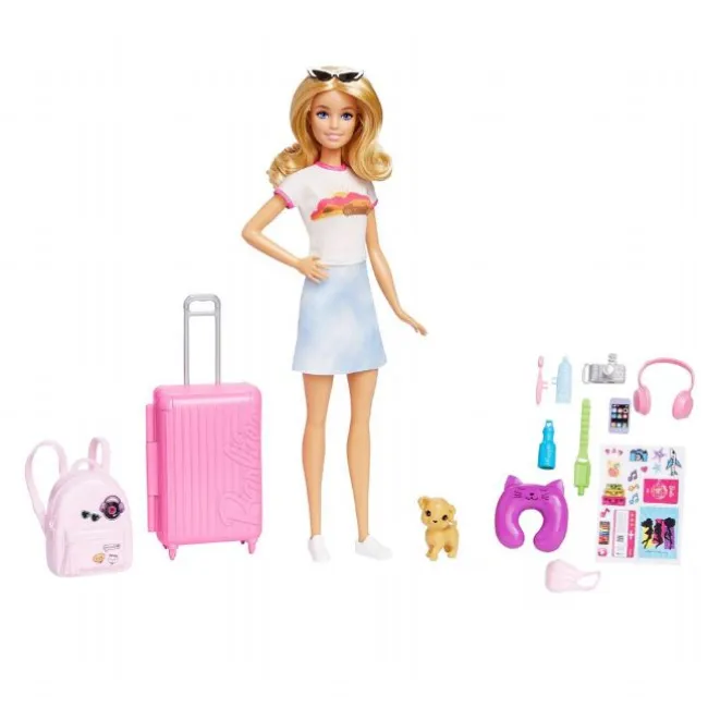 Barbie Travel Malibu Dukke