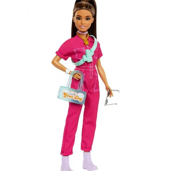 Barbie Trendy Pink Jumpsuit Dukke