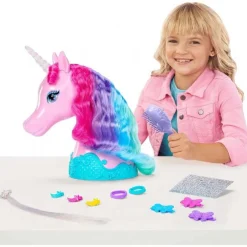 Barbie Unicorn Sminkehoved
