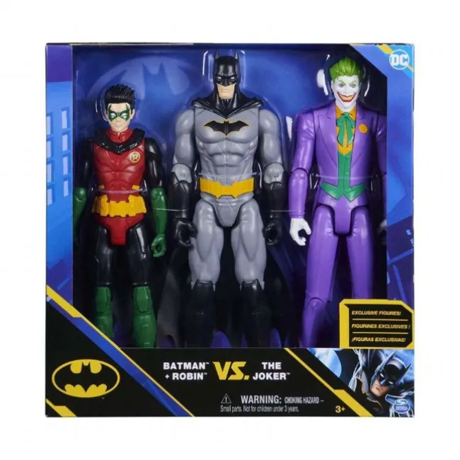 Batman Actionfigurer 3 Pak 30cm