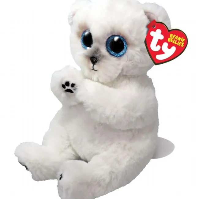 Beanie Bellies Wuzzy Polar Bear 17 cm