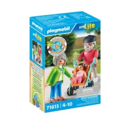 Bedsteforældre med Baby
