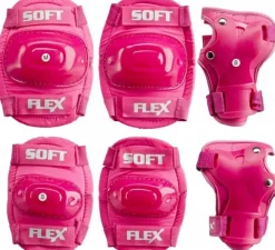 Beskyttelsessæt Pink Small 6 -10 år