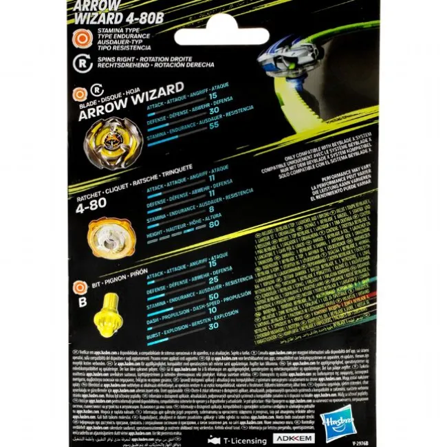 Beyblade X - Arrow Wizard 4-80B
