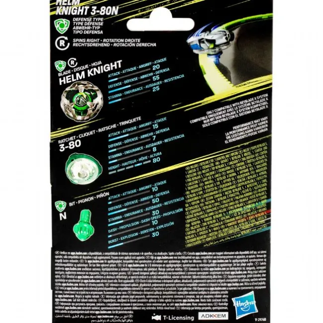Beyblade X - Helm Knight 3-80N
