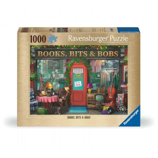 Bøger, Ting + Sager 1000 Brikker