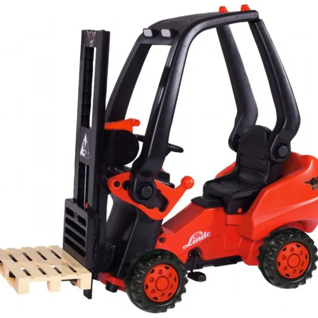 Big Linde Gaffeltruck med Pedaler