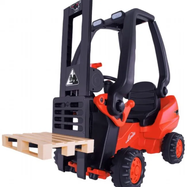 Big Linde Gaffeltruck med Pedaler