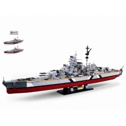 Bismarck Battleship 2i1 1849 dele