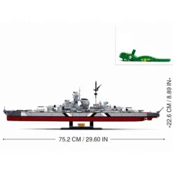 Bismarck Battleship  2i1 1849 dele