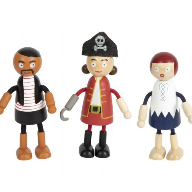 Bøjelige piratdukker