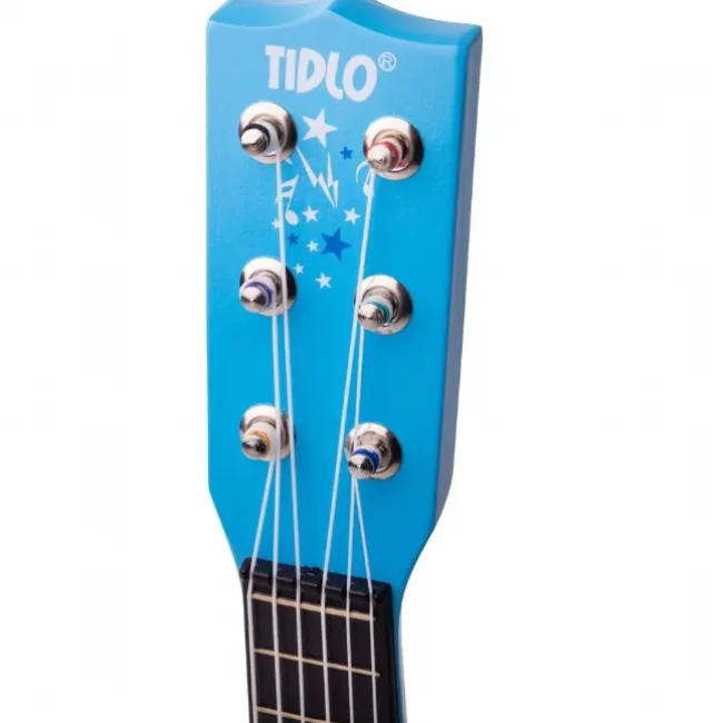 Blå guitar
