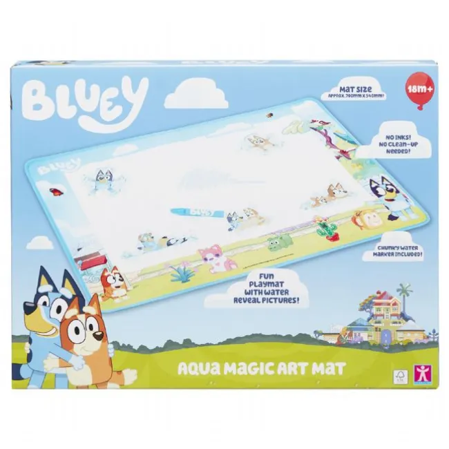 Bluey Aquamagic Tegnemåtte
