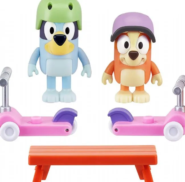 Bluey & Bingo Scooter Sjov
