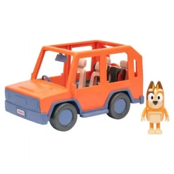 Bluey Familiens Feriebil m. Figur