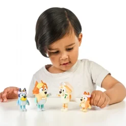 Bluey Figurer 4 pk. Bryllup