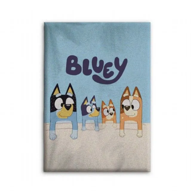 Bluey Fleece Tæppe 140x100cm