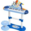 Bluey Keyboard med mikrofon og skammel
