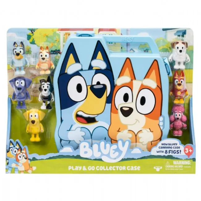 Bluey Kuffert Med Figurer