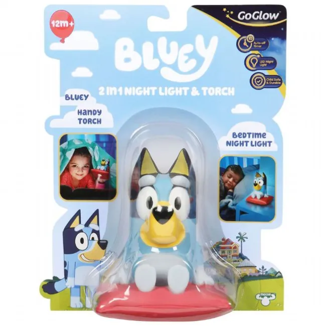 Bluey Natlampe og Lygte