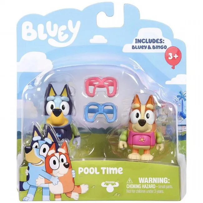 Bluey 2-pak, Pool tid
