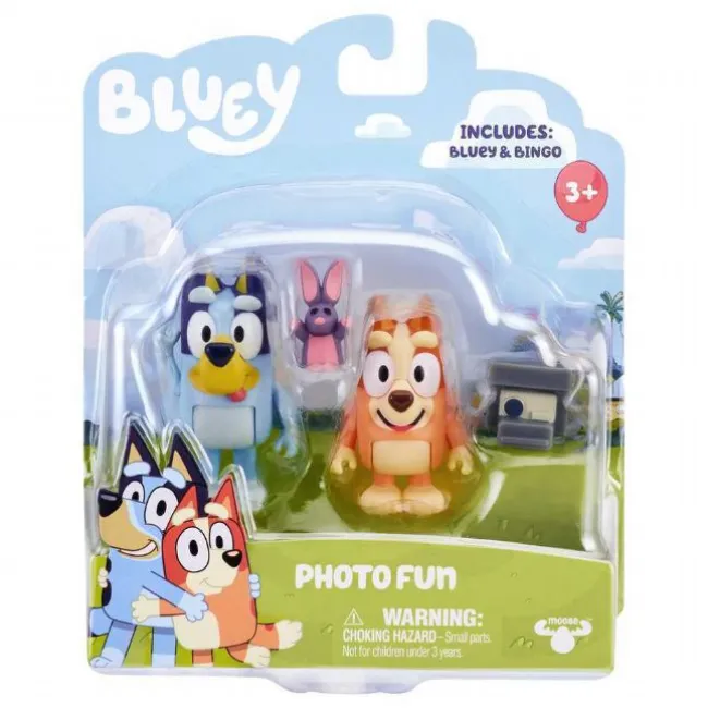 Bluey Photo Fun Figurer 2 pak