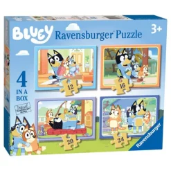 Bluey Puslespil 4i1