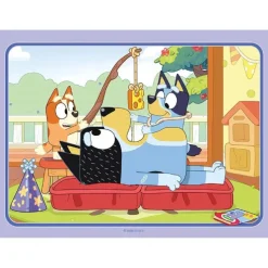Bluey Puslespil 4i1