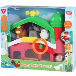 Bondegård med Dyr Playset