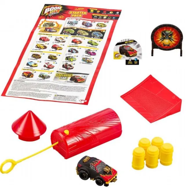Boom City Racers startpakke m.electronik