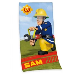 Brandmand Sam håndklæde 75x150 cm