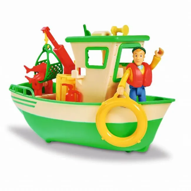 Brandman Sam Charlys Fiskebåd