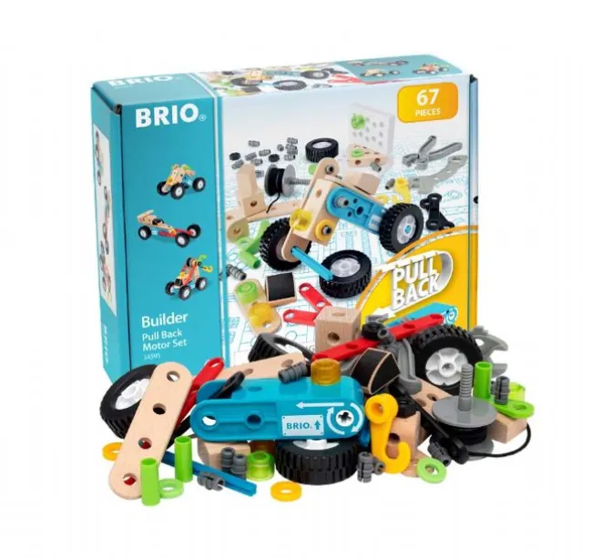 Brio Builder Pull Back Motor Sæt