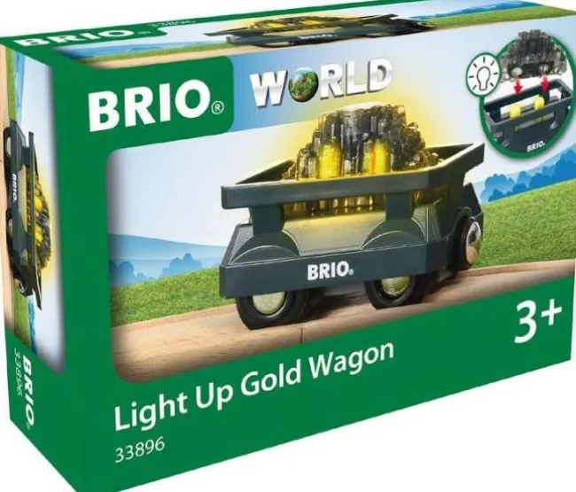 Brio Guldvogn med lys